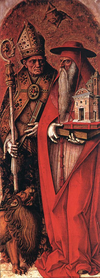 St Jerome and St Augustine dsfg